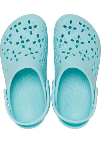 Classic Floral Cut Out Clog K Çocuk Sandalet 210943-4PD modelleri