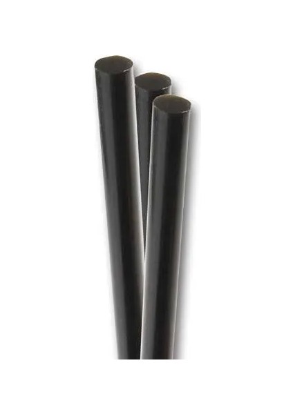 12X300MM Siyah Kalın Çubuk Silikon 1kg - Tamirat ve Sızdırmazlık Için En Kaliteli Silikon - Lisinya