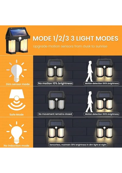Solar Güneş Enerjili Lamba 2 Ampul Flament LED EG-228 (5224) modelleri