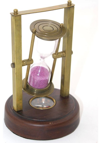 Pirinç Pusulalı Kumsaati NI3289 - Lisinya