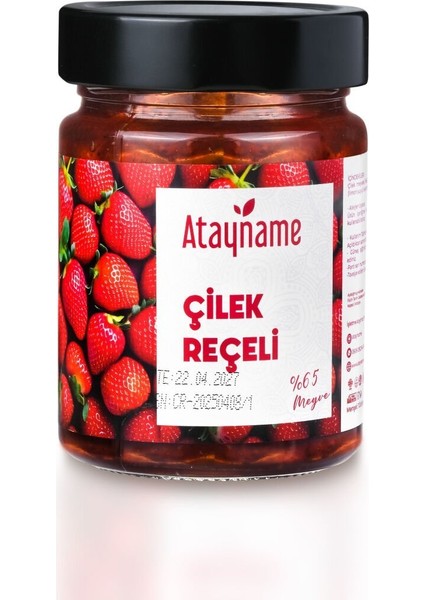 Lisinya Çilek Reçeli 350 G