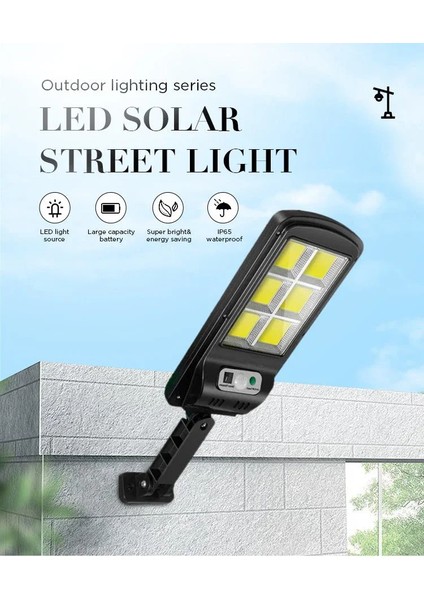 LED Solar Güneş Enerjili Bahçe Sokak Aydınlatma Işığı (5224) indirimleri