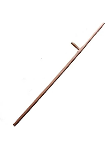 Tırpan Sapı Takımı - Ahşap Sap, Elcik, Bilezik ve Alyan - Lisinya