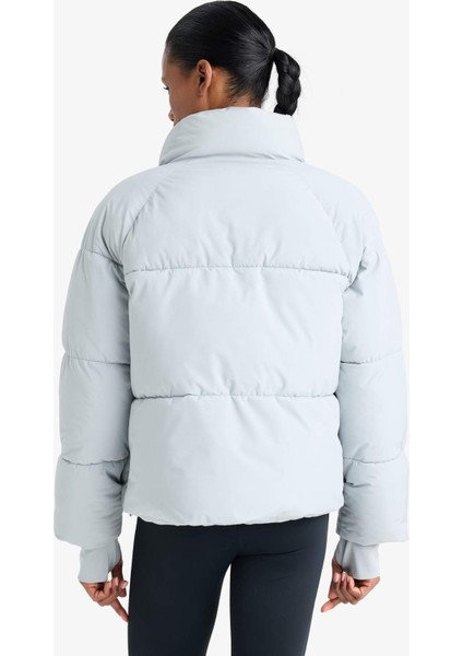 Fit Su Geçirmez Regular Fit Dik Yaka Reglan Kol Kışlık Şişme Mont A1550AX25WN