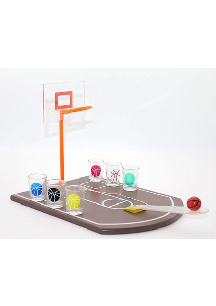 Basket Tasarımlı Shot Bardak Oyunu ALK1082 - Lisinya