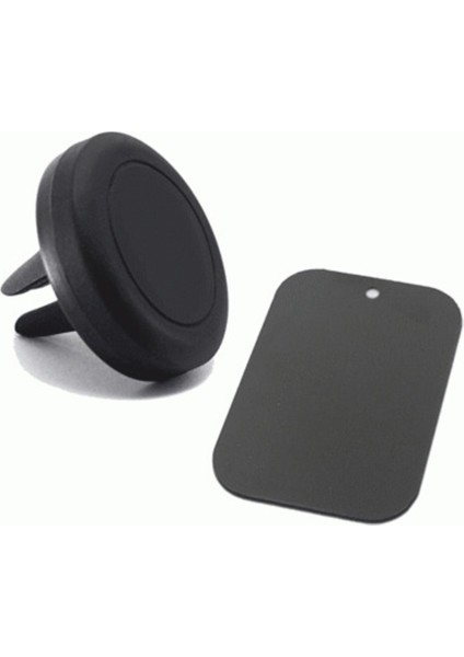 Araç Içi Klima Montajlı Manyetik Telefon ve Tablet Tutucu, Gri Renk