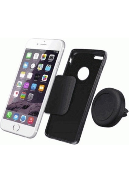 Araç Içi Klima Montajlı Manyetik Telefon ve Tablet Tutucu, Gri Renk fiyatları