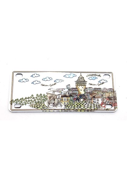 Istanbul Temalı Magnet ALK2235 - Lisinya