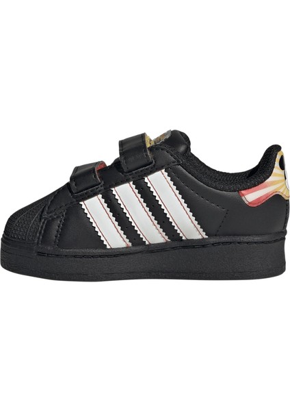 AJQ2806 Adidas Superstar LED Lıghts Cf I Bebek Spor Ayakkabı Siyah fırsatları
