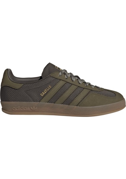 AJQ8396 Adidas Gazelle Indoor Erkek Spor Ayakkabı Yeşil