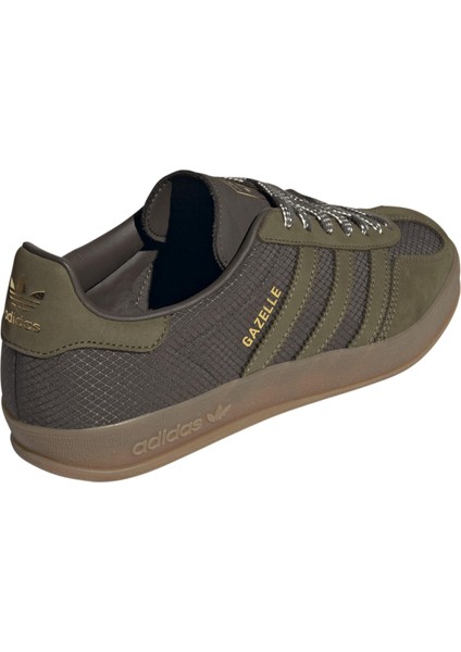 AJQ8396 Adidas Gazelle Indoor Erkek Spor Ayakkabı Yeşil modelleri