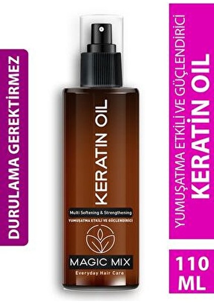 Magic Mix Keratin Saç Spreyi 110 ml Tüm Saç Tipleri İçin Yumuşatıcı Etki fiyatları