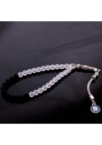 Sepetim Onix Kuvars Doğaltaş Tesbih 8 Mm-Siyah