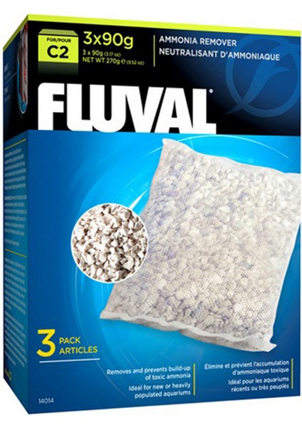 Sepetim Fluval C2 Amonyak Giderici (3X90 Gr)