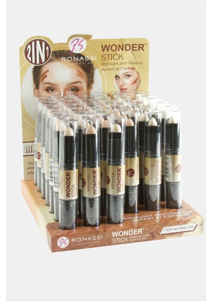 Sepetim Ronassi Wonder Stick Highlight ve Kontür-3 fiyatları