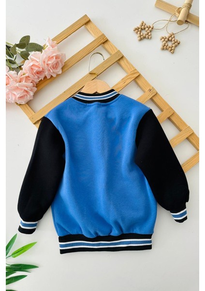 Mck Baskılı Erkek Çocuk Kolej ceket - Mavi fiyatları