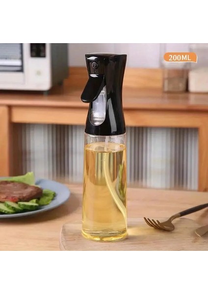 Püskürtmeli Sprey Yağ Limon Sirke Sos Şişesi Cam (5224)