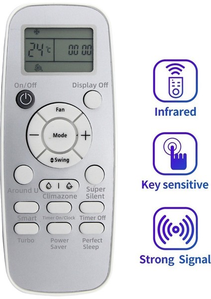 Hisense Klima Klima Uzaktan Kumandası Için DG11L1-53 Ac Uzaktan Kumandasını Değiştirin (Yurt Dışından) fiyatları