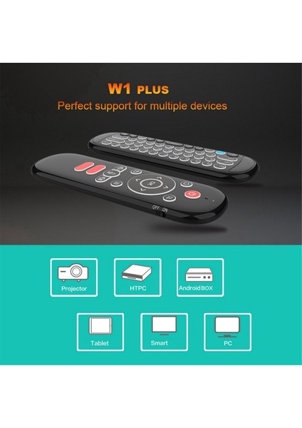 2.4g Ir Air Fare Uzaktan Kumanda USB Alıcı Ingilizce Kablosuz Mini Klavye Arka Işıklı Android Akıllı Tv Kutusu (Yurt Dışından) indirimleri