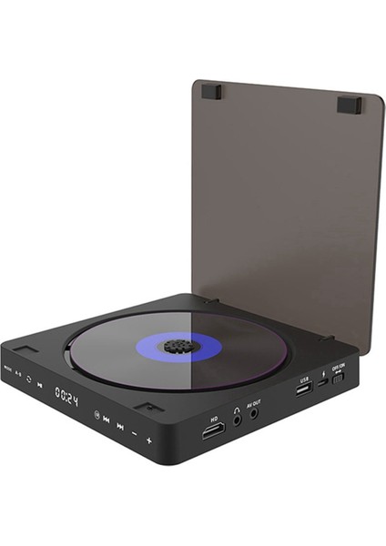 Taşınabilir DVD Player HDMI Av Out & CD Player Optical Out Bölgesi , USB Desteklenen Ingiltere Fişi ile Uyumlu (Yurt Dışından)