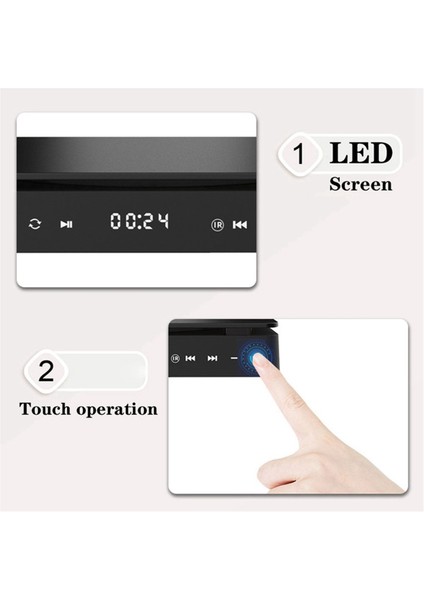 Taşınabilir DVD Player HDMI Av Out & CD Player Optical Out Bölgesi , USB Desteklenen Ingiltere Fişi ile Uyumlu (Yurt Dışından) indirimleri