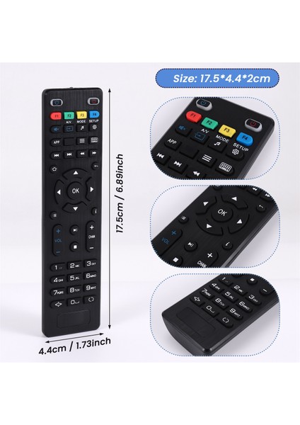 MAG254 Mag 250 254 255 260 261 270 Iptv Tv Kutusu Için MAG254 Kontrolör Için Yedek Tv Kutusu Uzaktan Kumanda MAG254 (Yurt Dışından) fırsatları