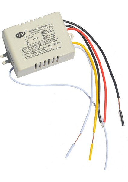 Kablosuz Açık/kapalı 2 Yolu 220V Lamba Uzaktan Kumanda Anahtarı Alıcı Verici Denetleyici Lambası Ana Değiştirme Parçaları (Yurt Dışından) fırsatları