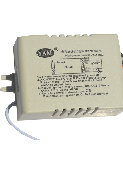 Kablosuz Açık/kapalı 2 Yolu 220V Lamba Uzaktan Kumanda Anahtarı Alıcı Verici Denetleyici Lambası Ana Değiştirme Parçaları (Yurt Dışından) indirimleri