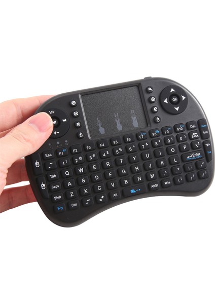 I8 Mini Klavye Kablosuz Klavye 2.4g Kablosuz Klavye ve Fare, Dizüstü Bilgisayar Tv Dokunmatik Dokunmatik Padü USB Uzaktan Kumanda (Yurt Dışından) fırsatları