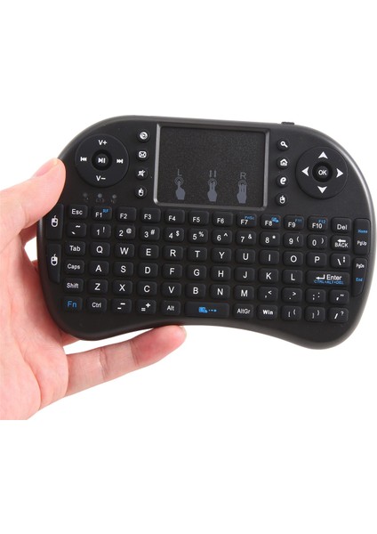 I8 Mini Klavye Kablosuz Klavye 2.4g Kablosuz Klavye ve Fare, Dizüstü Bilgisayar Tv Dokunmatik Dokunmatik Padü USB Uzaktan Kumanda (Yurt Dışından) indirimleri