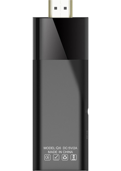Q6 Mini Tv Stick+Bluetooth Ses Uzaktan Android 10 2gb+8gb 2.4g+5g Wifi+Bt4.0 H313 Akıllı Tv Kutusu Android Tv Stick Pk DQ03 (Yurt Dışından) fırsatları