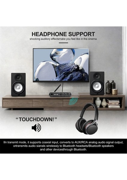 Gtmedia A6 Bluetooth 5.1 Ses Adaptörü Kablosuz Alıcı ve Uzak Destekli Verici Tf Kart, USB Disk (Yurt Dışından) fiyatları