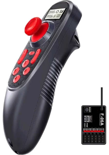 DS-650 6ch 2.4g Rad Radyo Vercisi Renkli Ekranlı F-06A Alıcı Rc Tekneleri Için Mükemmel Geliştirilmiş Kontrol Aralığı (Yurt Dışından)