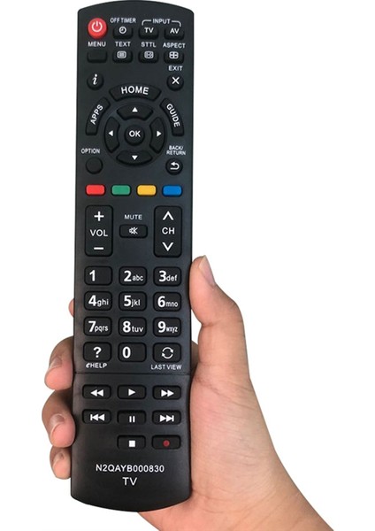 Panasonic N2QAYB000830 Televizyonu Için Uyumlu Yedek Tv Uzaktan Kumandası (Yurt Dışından) indirimleri