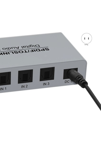 3-Port Toslink Anahtarlama Dijital Optik Audio Anahtarlayıcı 3x1 Ir Uzaktan Kumandalı Alüminyum Spdıf Switcher (Yurt Dışından) indirimleri