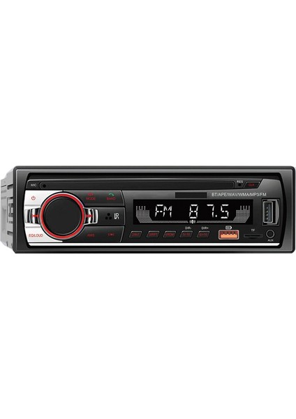 12V Araba Bluetooth Mp3 Çalar Fm Radyo Stereo Handsfree Call Stereo Player LED Arka Işığı Ekran USB Şarj CD Çalar (Yurt Dışından)