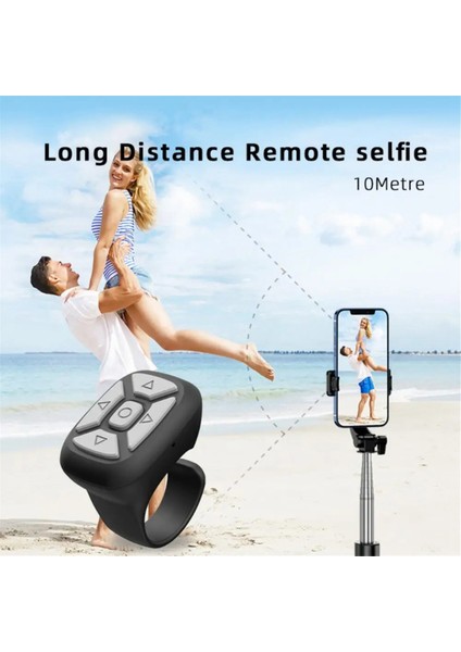 Bluetooth Uzaktan Kumanda Selfie Cihaz Cep Telefonu Uygulaması Kontrol Parmak Yüzük Uzaktan Kontrol Tembel Kablosuz Denetleyici (Yurt Dışından) indirimleri