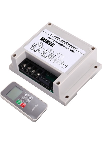 Dıy Için Dc 10-55V 30A Voltajlı Fırçalı Motor Hız Kontrolörü Dıy Için Uzak Kontrol Modülü (Yurt Dışından) modelleri
