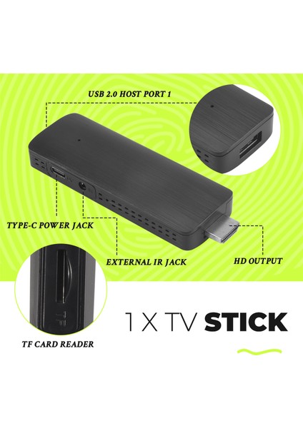 H313 Tv Kutusu Stick Android Tv Hdr Seti Top Os 4K Bt5.0 Wifi 6 2.4/5.8g Android 10 Akıllı Çubuklar Android Media Player (Yurt Dışından) indirimleri