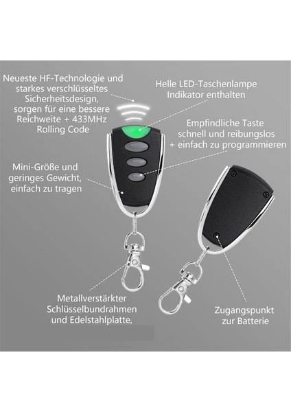Garaj Kapısı El Verici 433.92MHZ Chamberlain Liftmaster Için 94335E/EML 84335E/EML 84330EML Uzaktan Kumanda (Yurt Dışından) fiyatları
