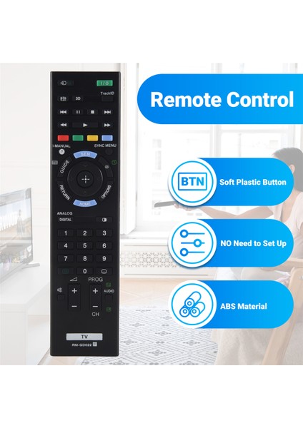 RM-GD022 Sony Tv Için Uzaktan Kumanda RM-GD022 RM-GD021 RM-GD020 RM-GD023 (Yurt Dışından) indirimleri