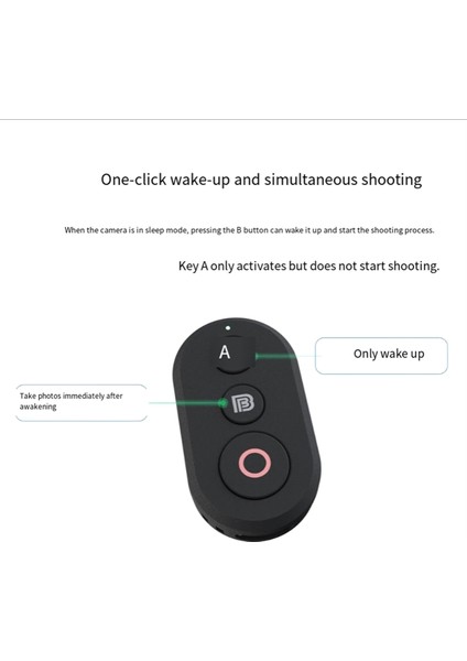 Djı Sports Camera Için Bluetooth Action 5pro Action4 Spor Kamera Aksesuarları Için Uzaktan Kumanda (Yurt Dışından) fiyatları