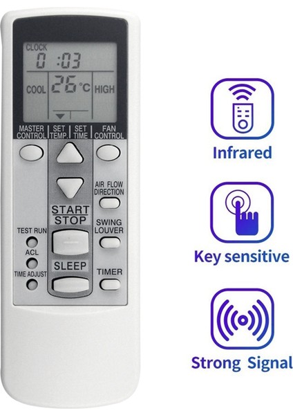 Fujitsu Klima Ar-Dj8 DJ18 DJ19 DJ20 Dl2 DL15 PV423 Hj1 Için Klima Uzaktan Kumandasını Değiştirin (Yurt Dışından) fiyatları