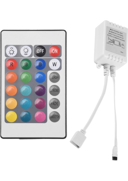 24 Keys Uzaktan KUMANDA+DC12V LED Denetleyici Rgb Kontrol Kutusu Ir Işık Şerit Kontrolörü 5050 2835 Rgb Işık Şeridi (Yurt Dışından) indirimleri