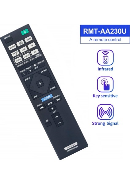 RMT-AA230U RMTAA230U Sony Av Alıcısı STRDN1070 STR-DN1070 Için Yedek Uzaktan Kumanda (Yurt Dışından) indirimleri