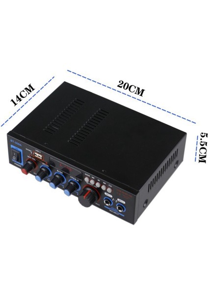 BT-309A Hoparlörler Için Bluetooth 5.0 Amplifikatör 2.0 Kanallı Araba Ses Power Amp Bas Hifi Müzik Çalar Ab Fiş (Yurt Dışından) fiyatları