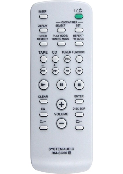 RM-SC50 Uzaktan Kumanda Sony MHC-RG295 HCD-RG295 MHC-GX470 HCD-GX470 MHC-GX570 Mikro-Hi-Fi Bileşen Sistemi (Yurt Dışından)