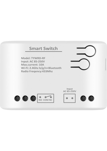 1ch Rf Akıllı Anahtar AC85-250V Wifi Tuya Uzaktan Kumandası 433 Işık Anahtarı 10A Rele Relay Kendi Kartma Kilit Inç (Yurt Dışından)