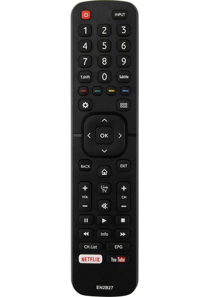 EN2B27 Hisense LCD Tv 32K3110W 40K3110PW 50K3110PW Yedek Uzaktan Kuman (Yurt Dışından)