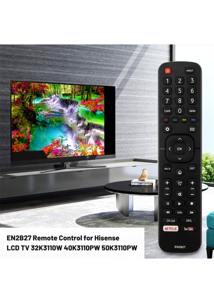 EN2B27 Hisense LCD Tv 32K3110W 40K3110PW 50K3110PW Yedek Uzaktan Kuman (Yurt Dışından) indirimleri